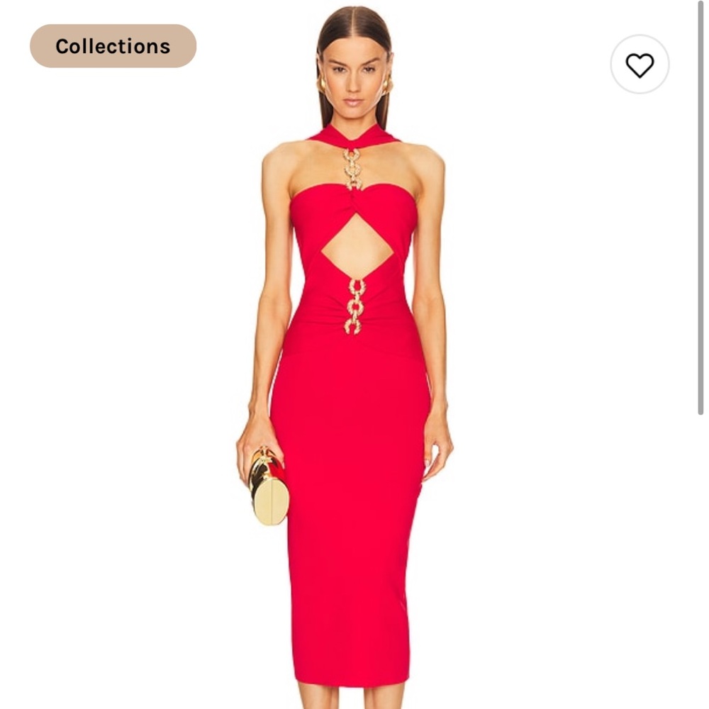 Cult Gaia Red Dress